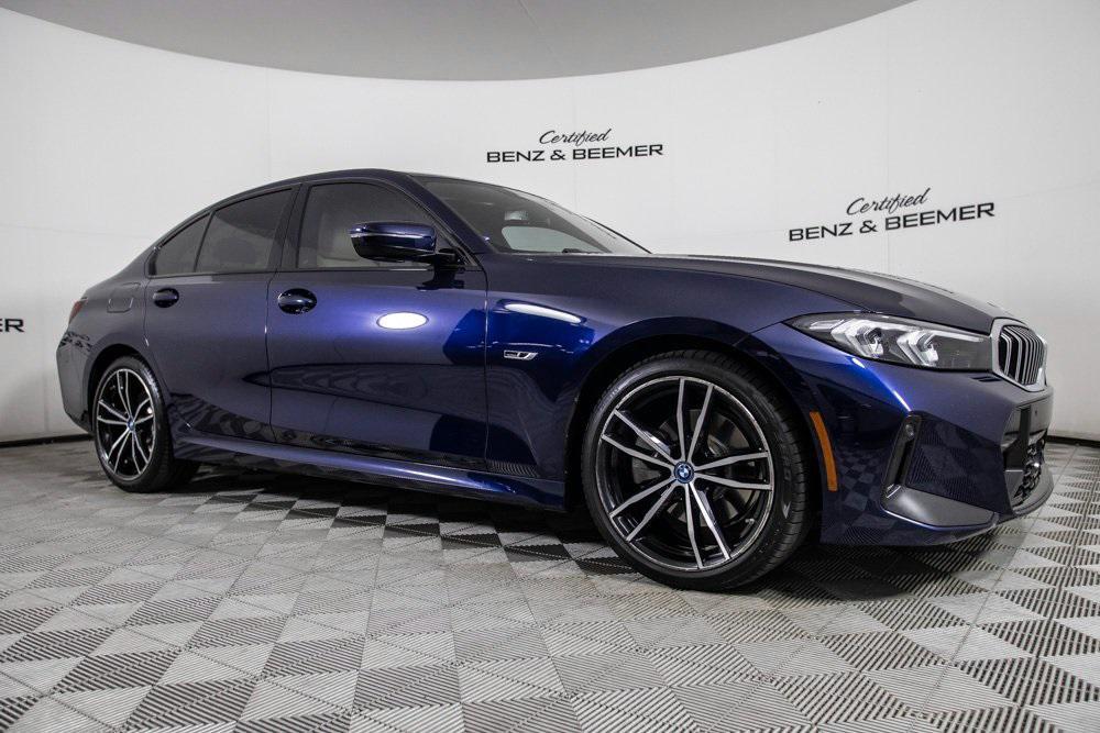 used 2023 BMW 330e car, priced at $33,500