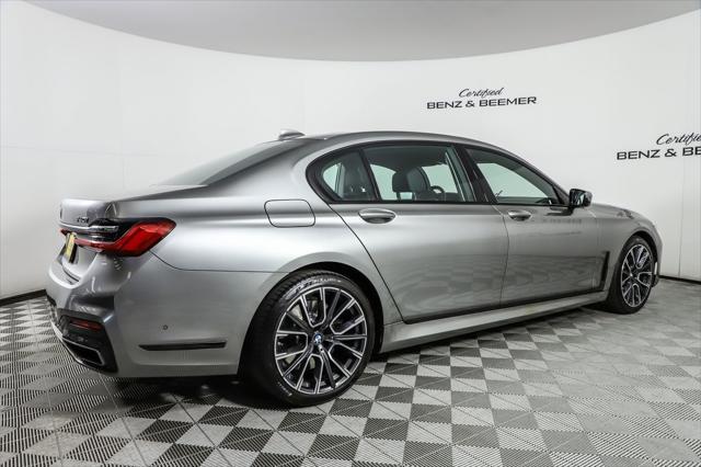 used 2021 BMW 740 car, priced at $40,000