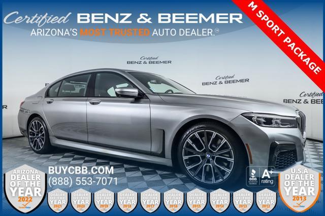 used 2021 BMW 740 car, priced at $40,000