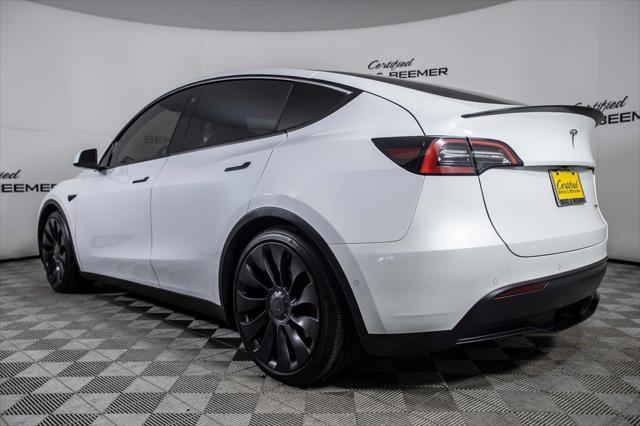 used 2022 Tesla Model Y car, priced at $31,500