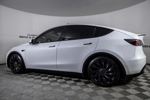 used 2022 Tesla Model Y car, priced at $31,500