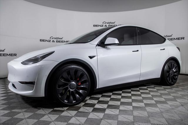 used 2022 Tesla Model Y car, priced at $31,500