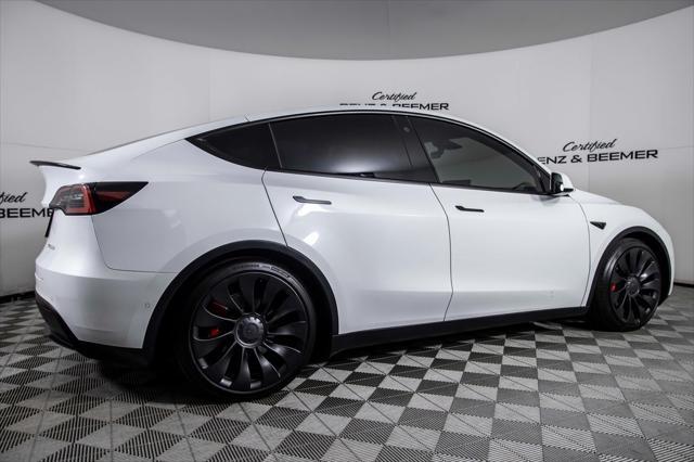 used 2022 Tesla Model Y car, priced at $31,500