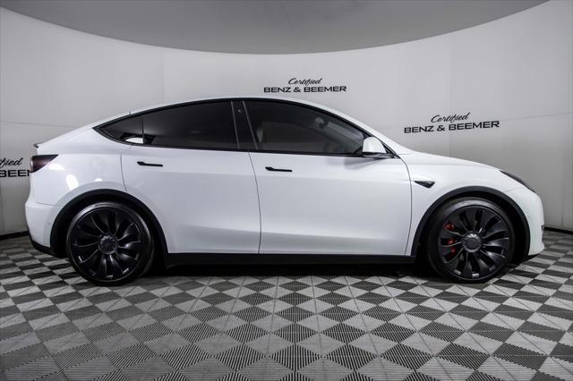 used 2022 Tesla Model Y car, priced at $31,500