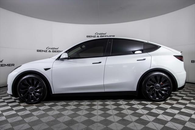 used 2022 Tesla Model Y car, priced at $31,500