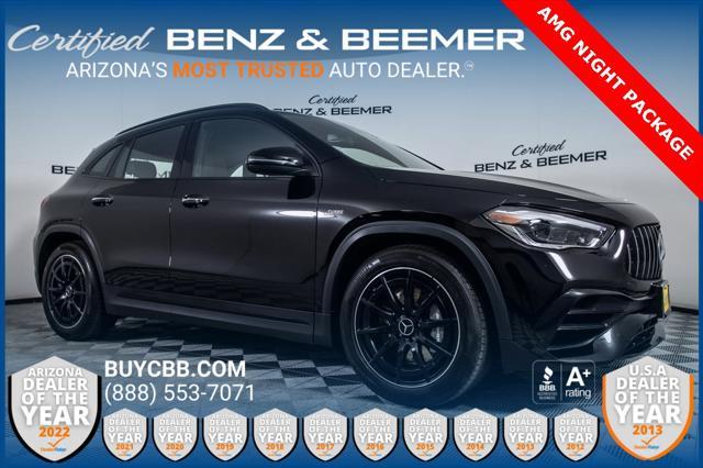 used 2023 Mercedes-Benz AMG GLA 45 car, priced at $45,000