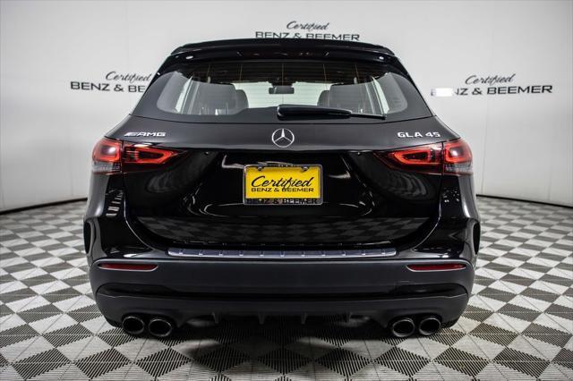 used 2023 Mercedes-Benz AMG GLA 45 car, priced at $45,000