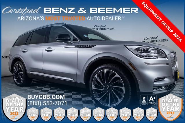 used 2021 Lincoln Aviator car, priced at $43,500