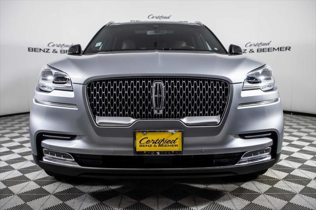 used 2021 Lincoln Aviator car, priced at $44,000