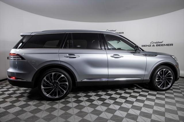 used 2021 Lincoln Aviator car, priced at $44,000