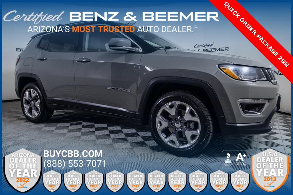 used 2021 Jeep Compass car, priced at $19,500