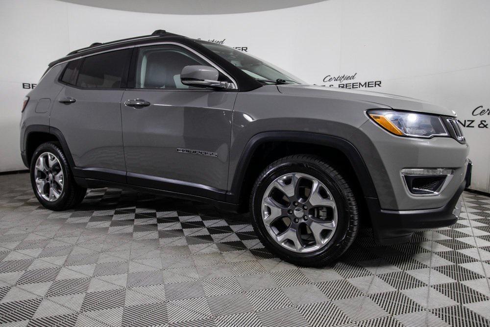 used 2021 Jeep Compass car, priced at $19,500