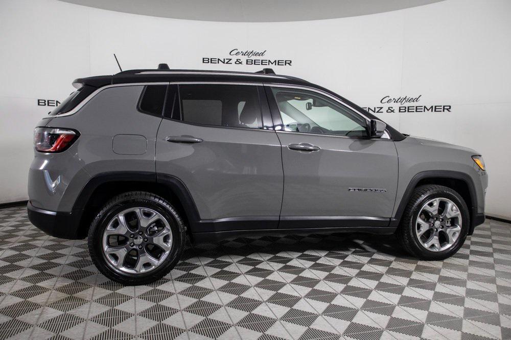 used 2021 Jeep Compass car, priced at $19,500