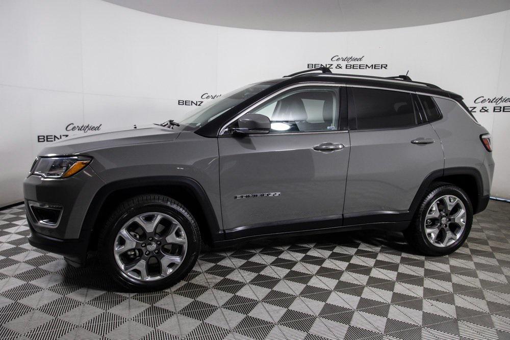 used 2021 Jeep Compass car, priced at $19,500