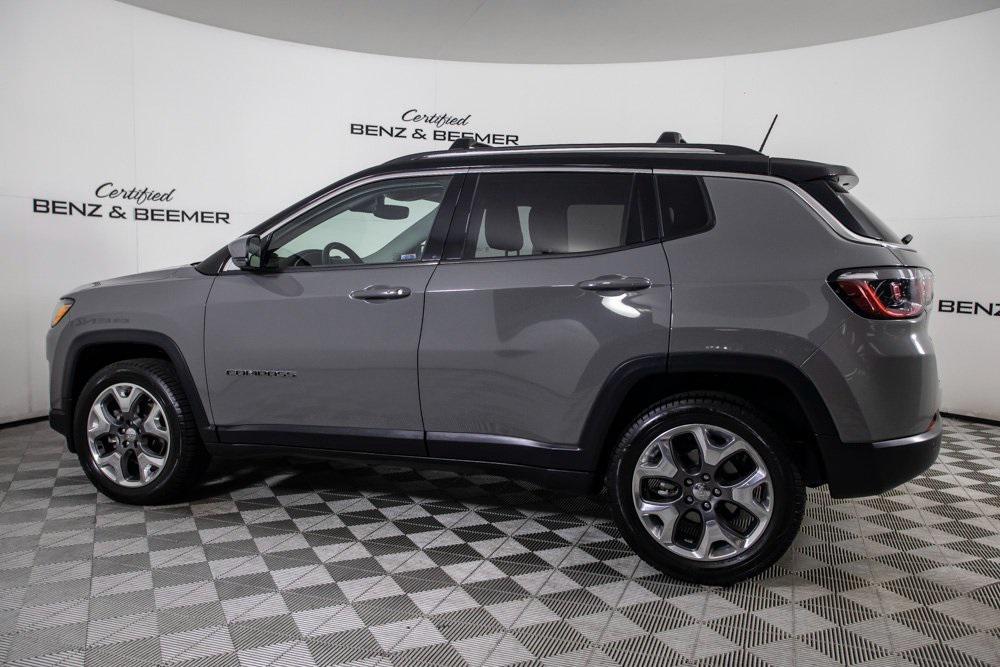 used 2021 Jeep Compass car, priced at $19,500