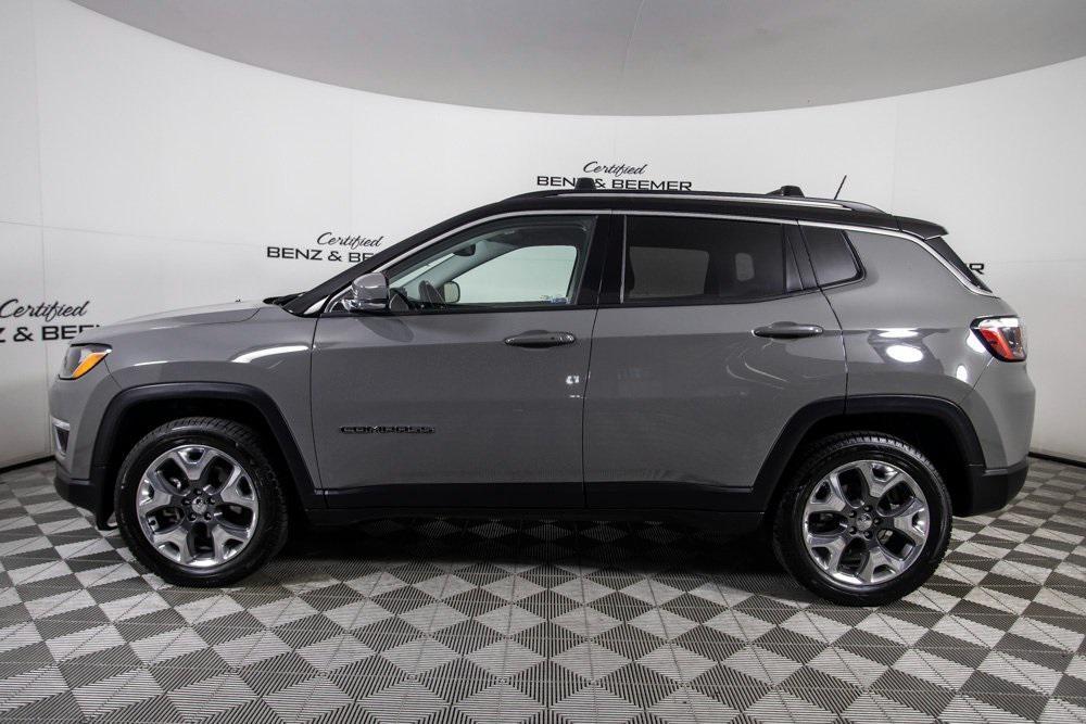used 2021 Jeep Compass car, priced at $19,500