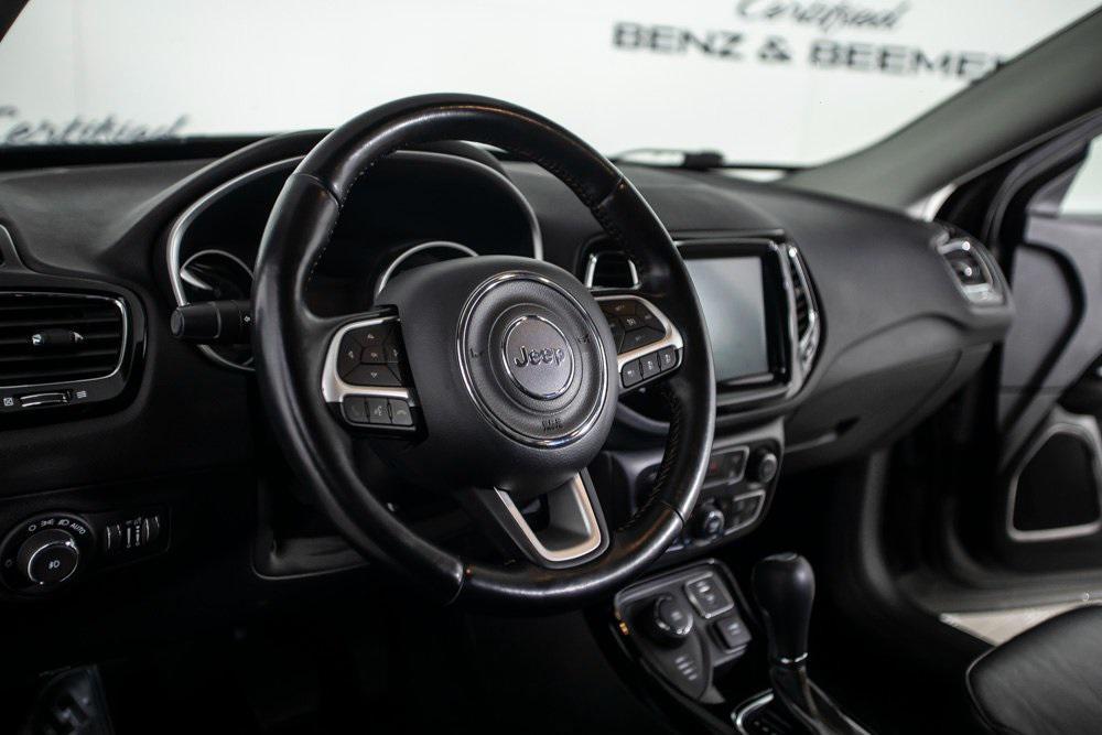 used 2021 Jeep Compass car, priced at $19,500
