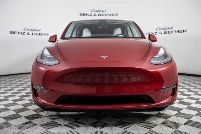 used 2022 Tesla Model Y car, priced at $37,000