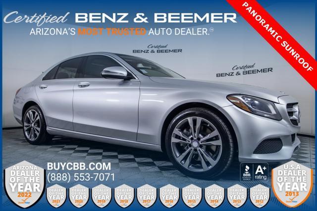 used 2016 Mercedes-Benz C-Class car, priced at $13,900