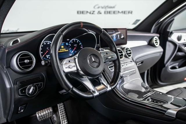 used 2021 Mercedes-Benz AMG GLC 43 car, priced at $41,000