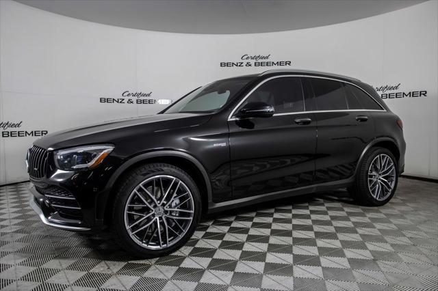 used 2021 Mercedes-Benz AMG GLC 43 car, priced at $41,000