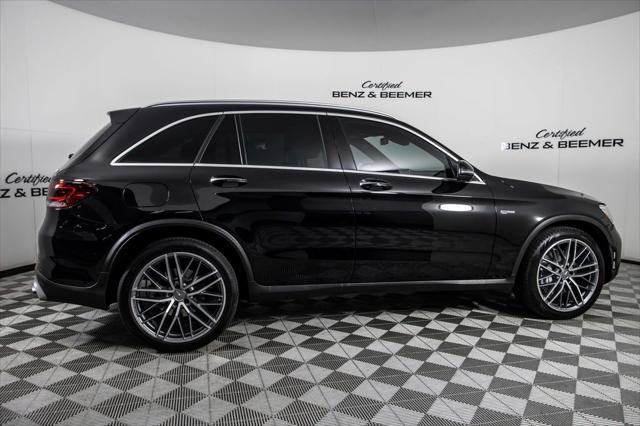 used 2021 Mercedes-Benz AMG GLC 43 car, priced at $41,000