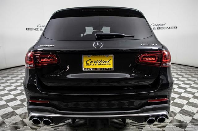 used 2021 Mercedes-Benz AMG GLC 43 car, priced at $41,000