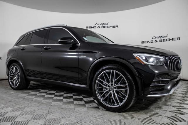 used 2021 Mercedes-Benz AMG GLC 43 car, priced at $41,000