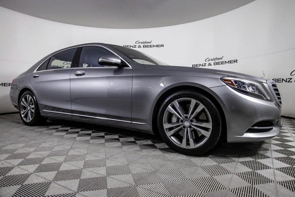 used 2015 Mercedes-Benz S-Class car, priced at $28,000