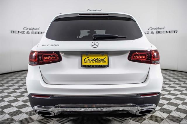 used 2021 Mercedes-Benz GLC 300 car, priced at $28,800