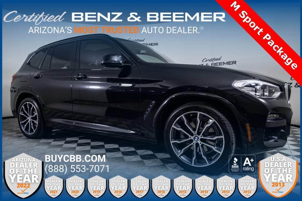 used 2021 BMW X3 car, priced at $27,000