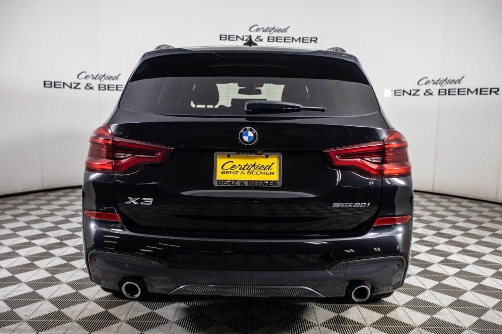 used 2021 BMW X3 car, priced at $27,000