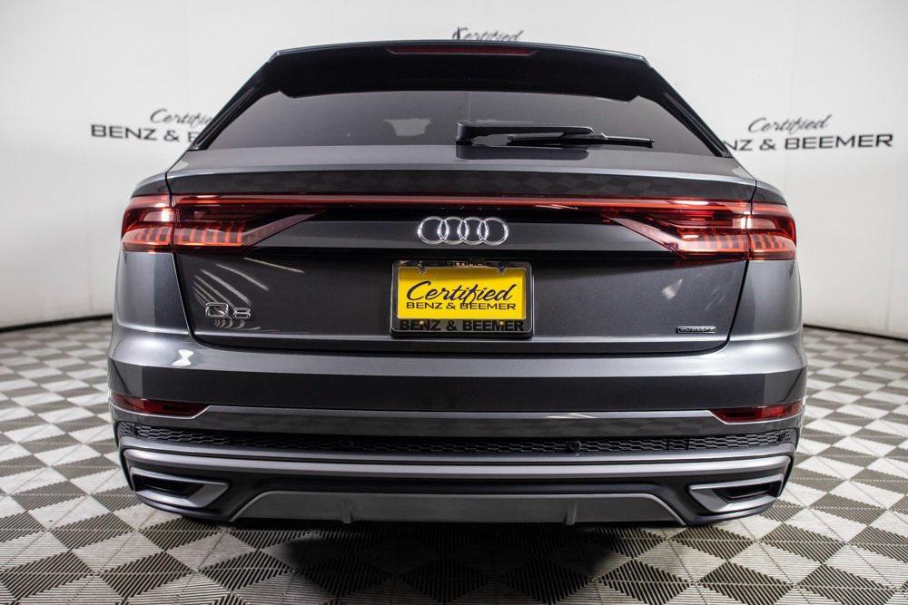 used 2023 Audi Q8 car, priced at $59,000