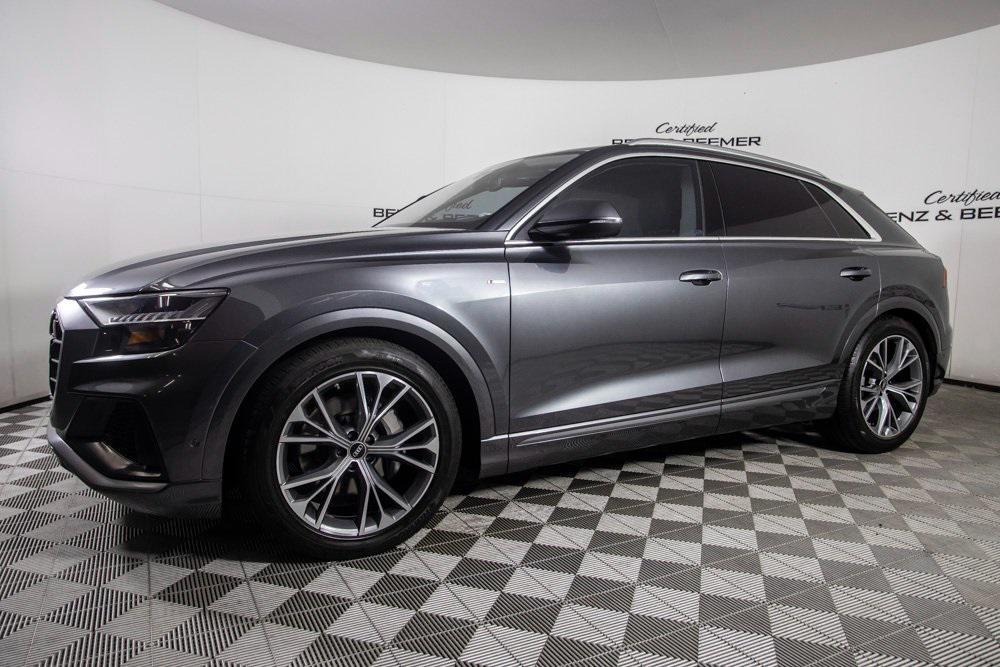 used 2023 Audi Q8 car, priced at $59,000