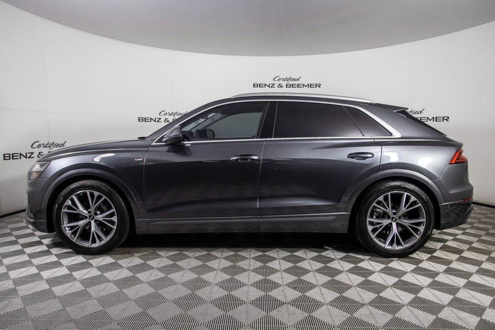 used 2023 Audi Q8 car, priced at $59,000