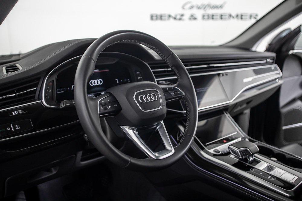 used 2023 Audi Q8 car, priced at $59,000