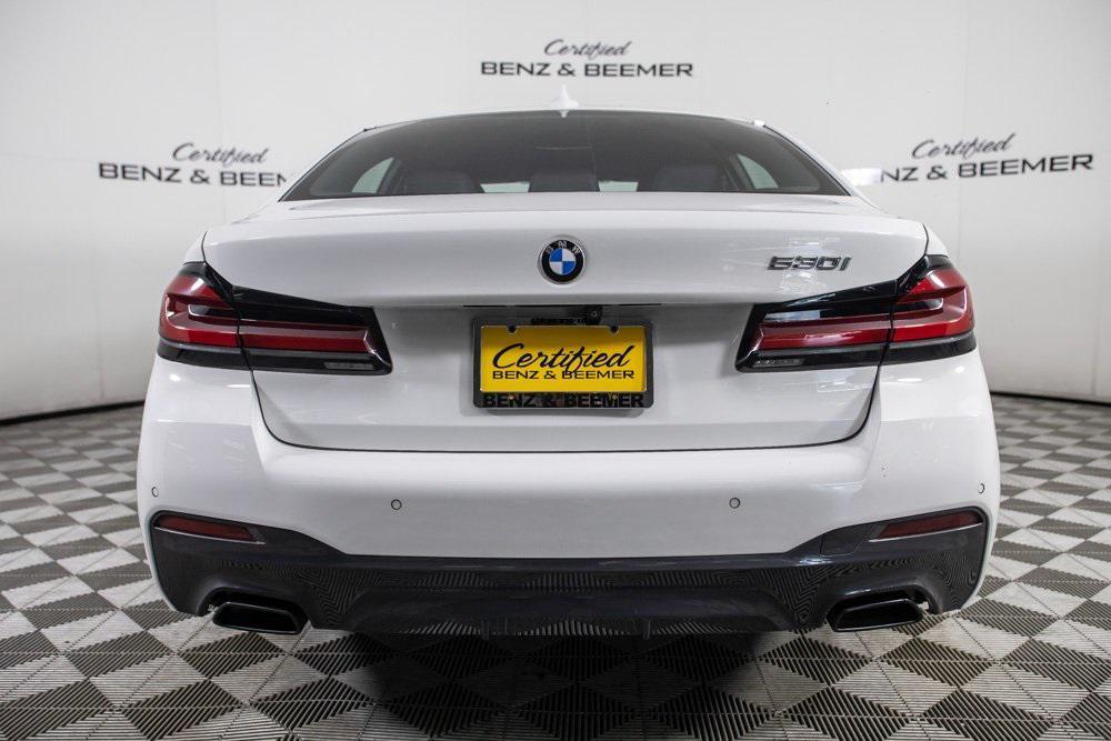 used 2022 BMW 530 car, priced at $37,000