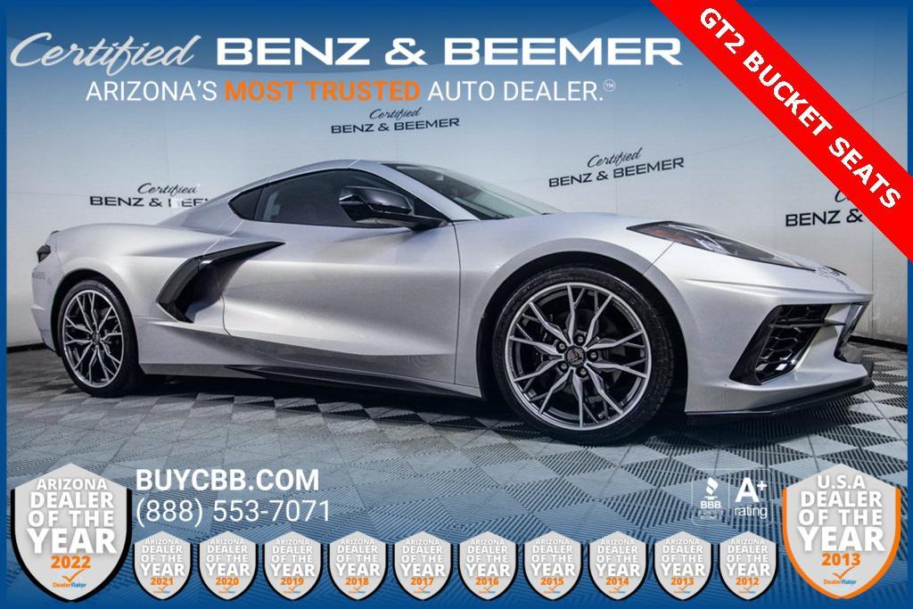 used 2023 Chevrolet Corvette car, priced at $74,000