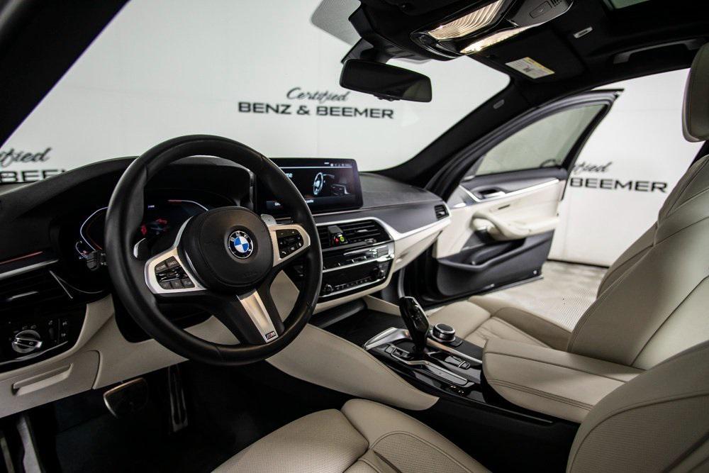 used 2022 BMW 530 car, priced at $36,000