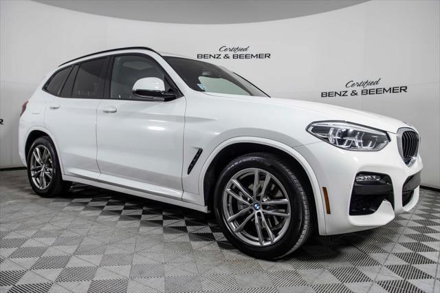 used 2021 BMW X3 car, priced at $32,800