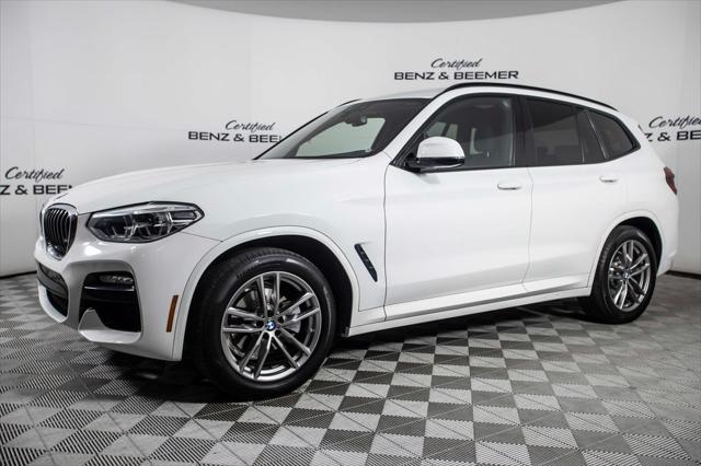 used 2021 BMW X3 car, priced at $32,800