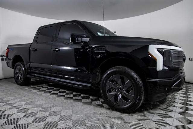 used 2023 Ford F-150 Lightning car, priced at $45,000