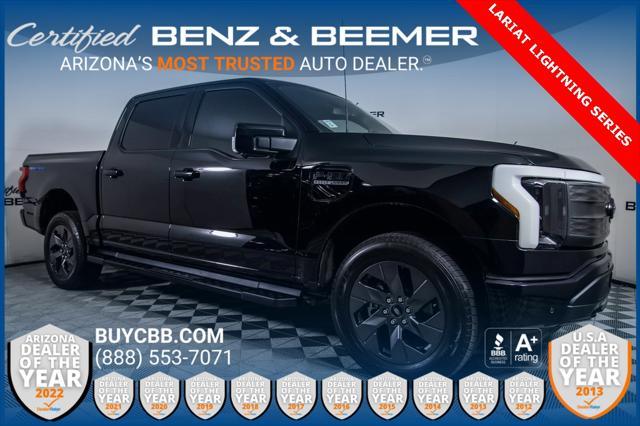 used 2023 Ford F-150 Lightning car, priced at $45,000