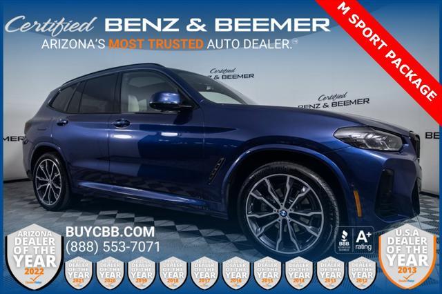used 2023 BMW X3 car, priced at $42,000