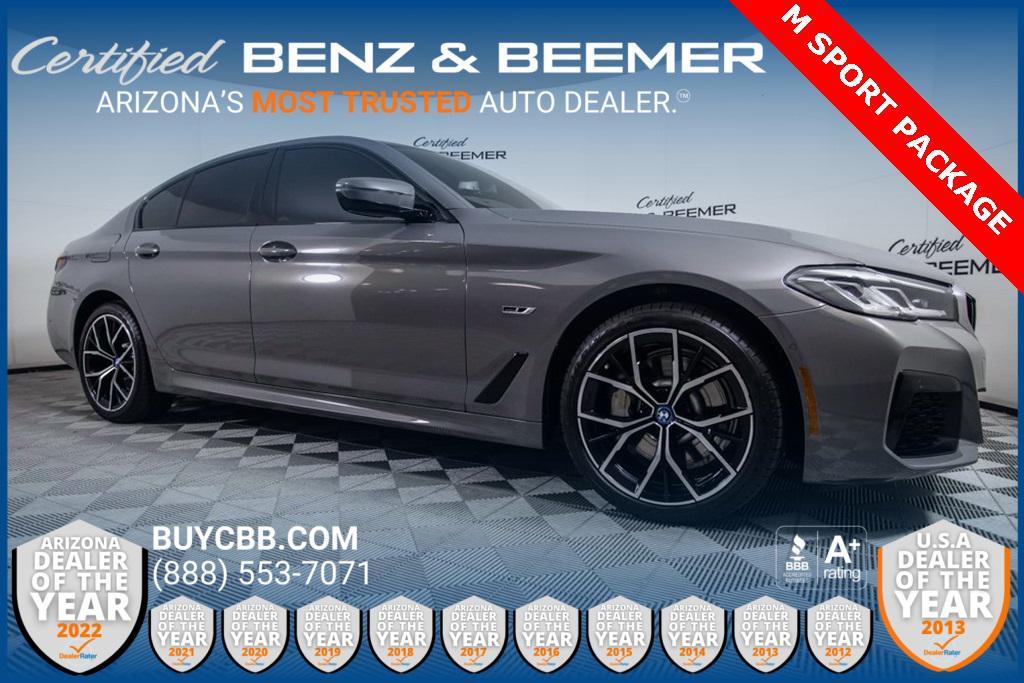 used 2022 BMW 530e car, priced at $29,000