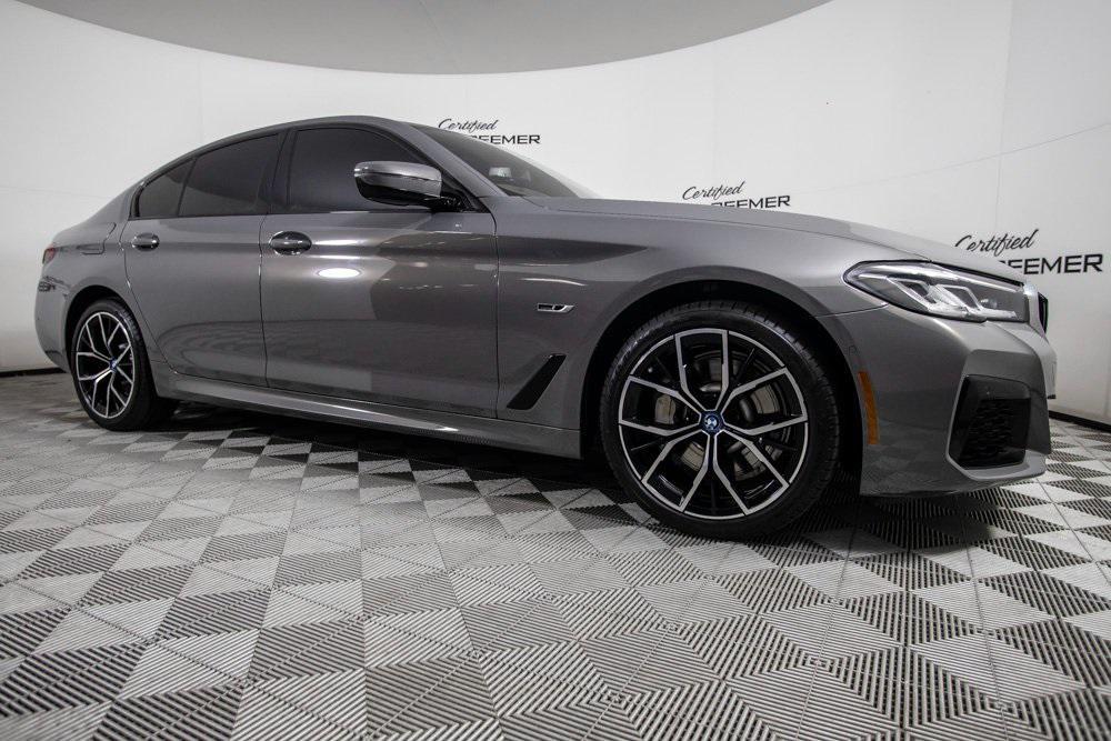used 2022 BMW 530e car, priced at $29,000