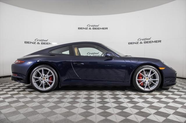 used 2018 Porsche 911 car, priced at $112,000
