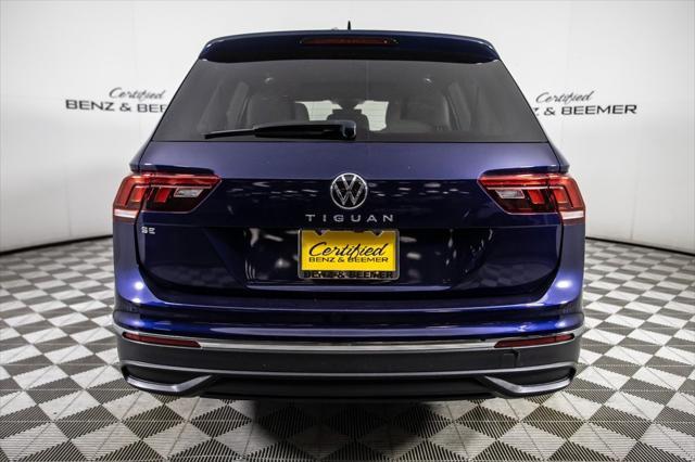 used 2022 Volkswagen Tiguan car, priced at $22,500