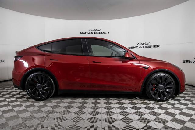 used 2022 Tesla Model Y car, priced at $31,500