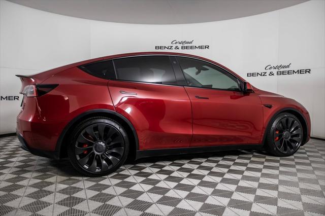 used 2022 Tesla Model Y car, priced at $31,500